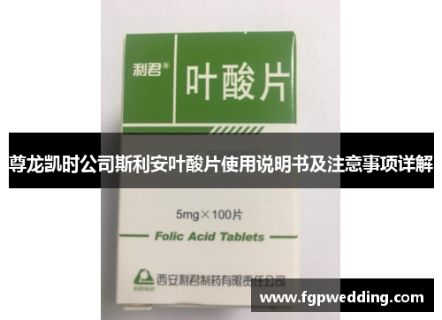 尊龙凯时公司斯利安叶酸片使用说明书及注意事项详解