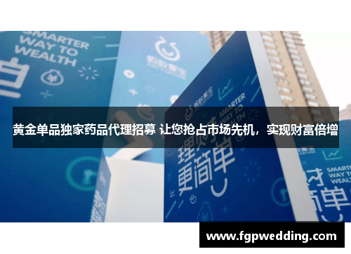 黄金单品独家药品代理招募 让您抢占市场先机，实现财富倍增